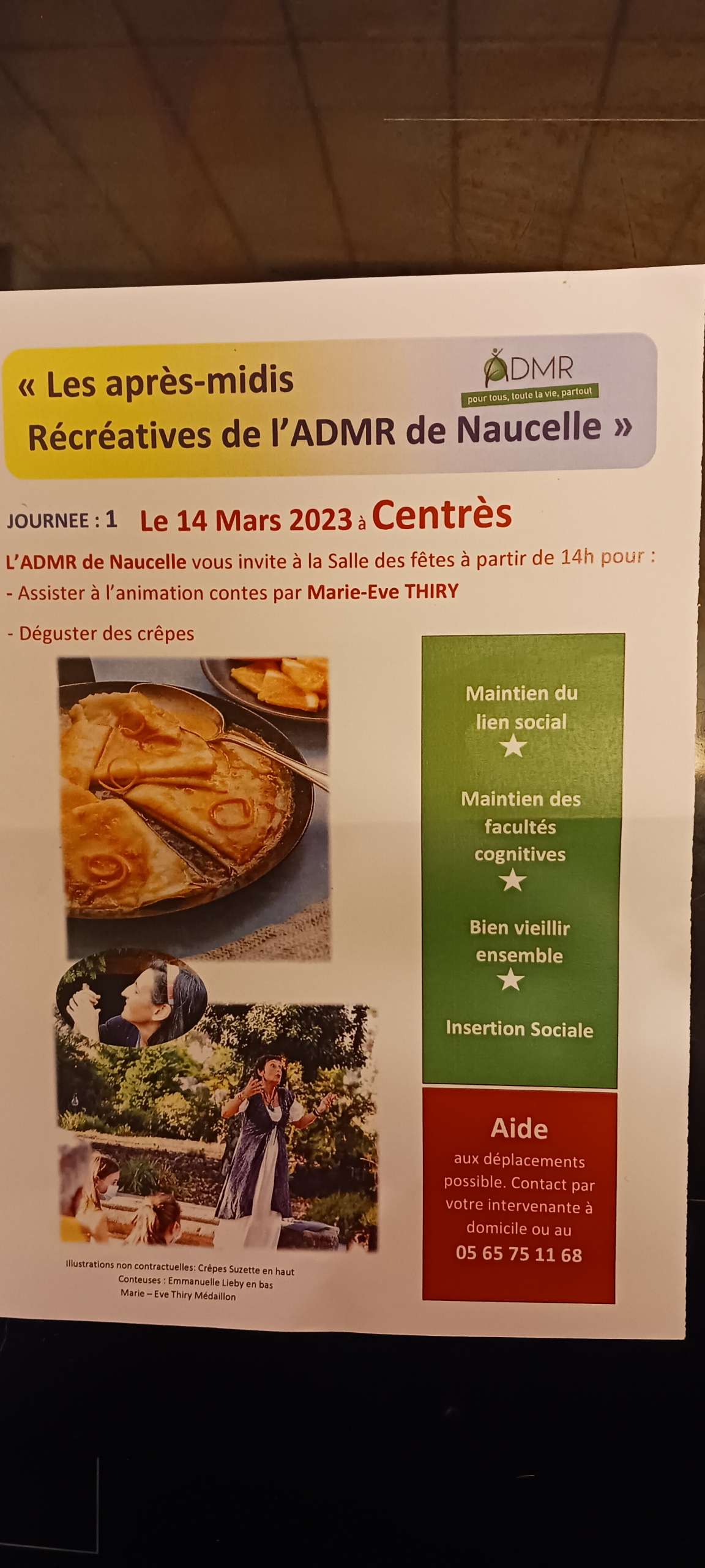 Lire la suite à propos de l’article LES APRES-MIDIS RECREATIFS DE L’ADMR DE NAUCELLE À CENTRÈS
