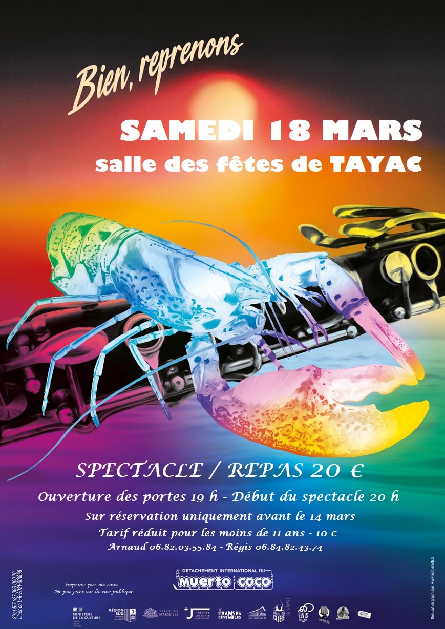 Lire la suite à propos de l’article RENDEZ-VOUS LE SAMEDI 18 MARS A 20H  A LA SALLE DES FÊTES DE TAYAC POUR  » LA SOIRÉE DES GARÇONS « 