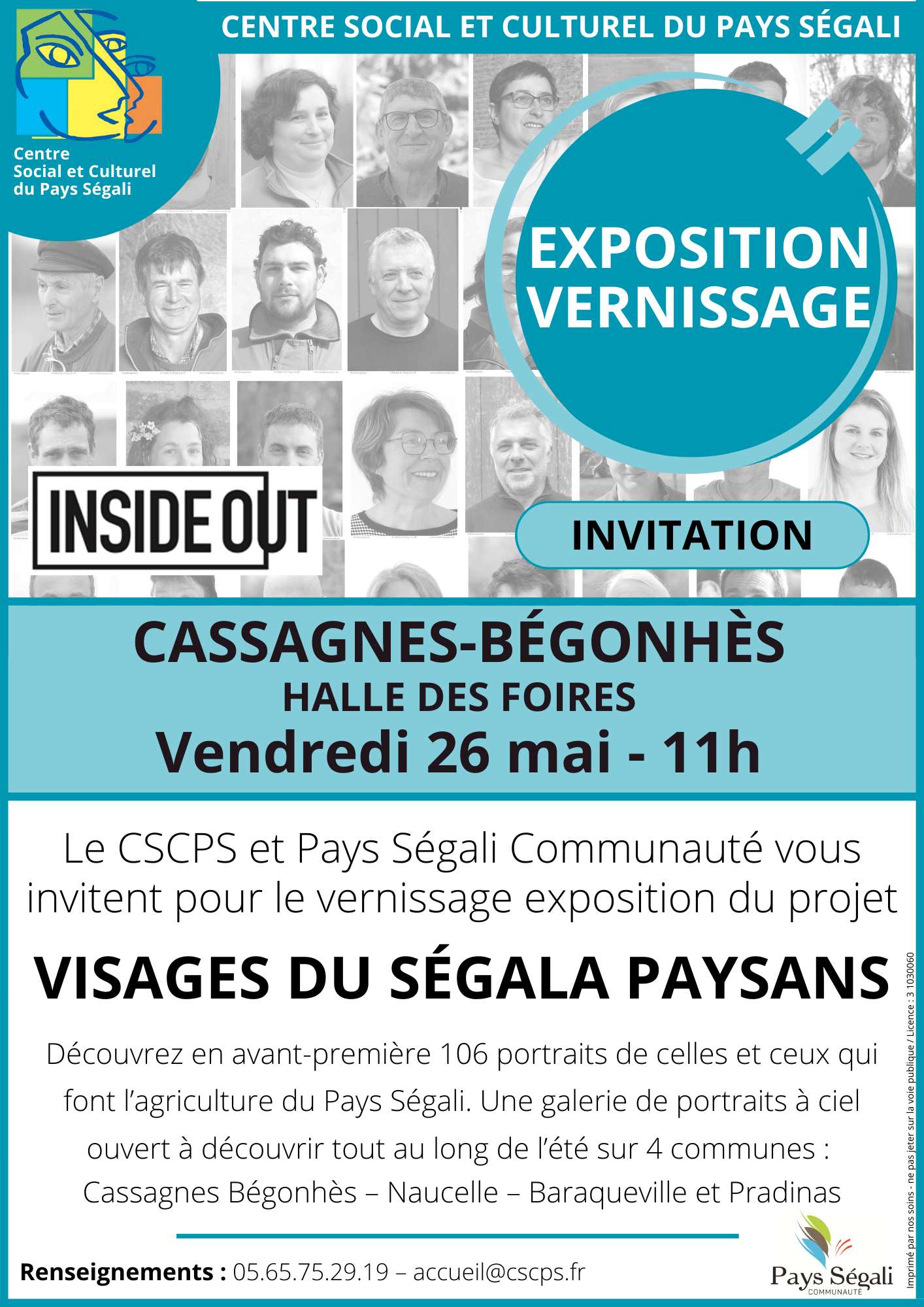 Lire la suite à propos de l’article UNE GALERIE A CIEL OUVERT DANS LE PAYS SEGALI:  « VISAGES DU SEGALA PAYSAN »