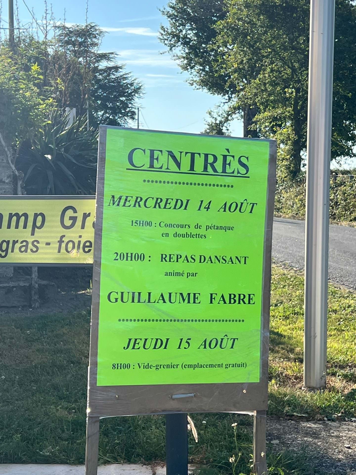 Lire la suite à propos de l’article PLUS QUE QUELQUES JOURS ET, ON SE RETROUVE POUR LA FÊTE DE CENTRES