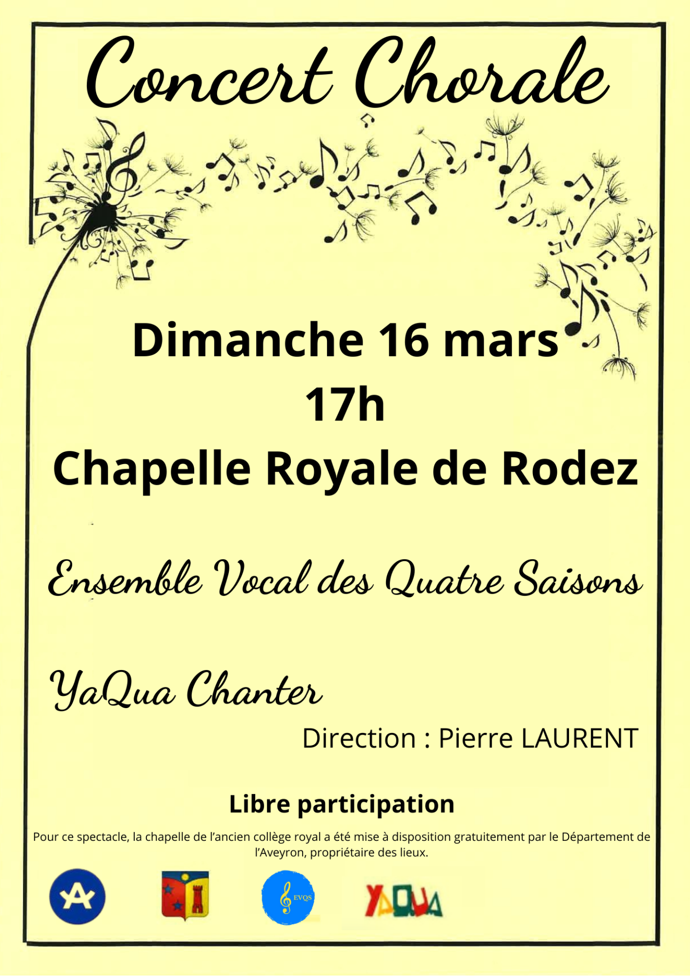 Lire la suite à propos de l’article DEUX CHORALES A L’UNISSON POUR UN CONCERT