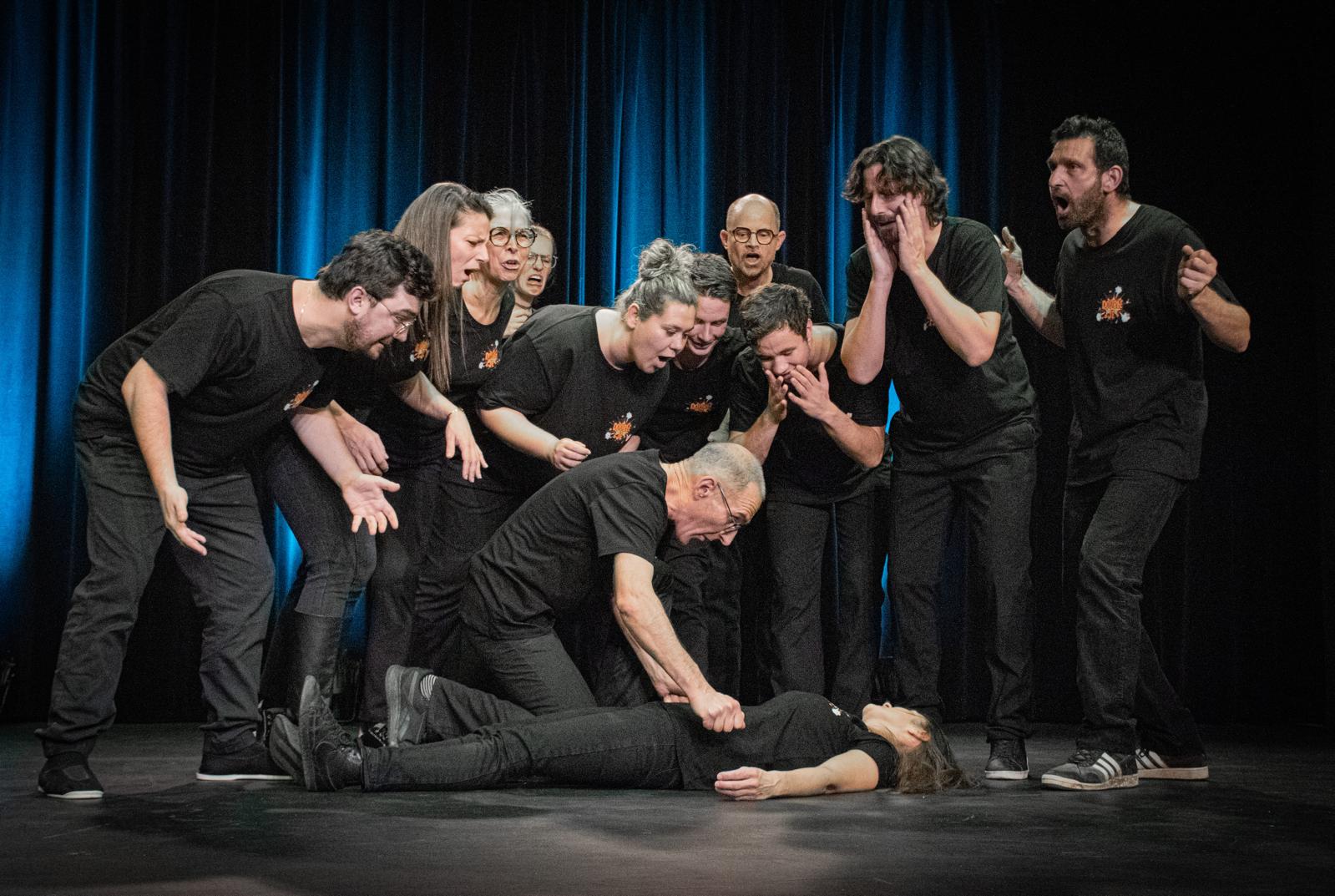 Lire la suite à propos de l’article SPECTACLE D’IMPROVISATION THEATRALE A LA SALLE DES FÊTES DE TAYAC LE SAMEDI 24 MAI